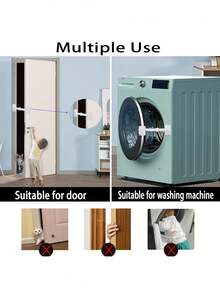 1 件锁、防开窗、无需打孔、窗锁、防夹、防盗锁、外部窗限位器、可调节长度可调节塑料窗锁，带限位链，用于通风和定位、用于家庭保护硬件的窗户限位锁、家庭和办公室防盗设计、易于安装的推拉门、家庭安全锁、现代锁、坚固的结构 - 彩色 - 查看 6