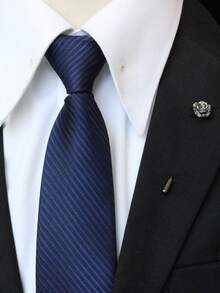 1枚时尚金/银胸针，百搭西装胸针，奢华金属飞机、狼头、蜜蜂、蜻蜓、狗造型，适合搭配西装穿着 - 胸針 - 查看 23