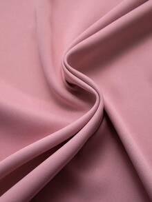 1 件纯色现代人造丝遮光窗帘，杆袋设计，适用于客厅和卧室 - 透明滤光窗帘，客厅窗帘，卧室窗帘