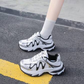 2025 Spring/Summer New Casual Mesh Breathable Sports Shoes, Lightweight Running Shoes, Versatile Gump Shoes
