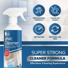 UPVC Cleaner And PVC Cleaner For Windows And Doors - 500ml Window Spray, Solvent-Based PVC Spray, Effective UPVC Cleaning Solution For Conservatories And All Plastic Surfaces - 1 - View 2