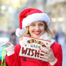 50Pcs Canvas Makeup Bags Bulk, 7.87x 5.7 Inch Cotton Sublimation Blank DIY Heat Transfer Cosmetic Bag W/Colorful Zipper Gift Box For Bridesmaid Makeup Bag Travel Toiletry Pouch Storage - 7.87 x 5.7 Inch 12 - View 5