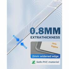 ID Badge Holder Vertical Badge Holder With Waterproof Resealable Zip For Proximity Cards RFID Credit Cards10 Pack - 無色 - 查看 5