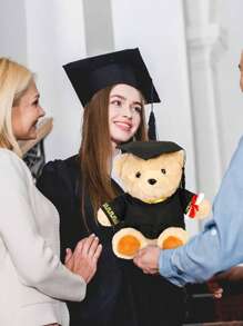 1件定制节日泰迪熊,学校礼物,可定制您的个性化文字或图案,圣诞节、万圣节泰迪熊,教师节礼物,感谢老师,送给老师的特别礼物,温馨纪念品。学生毕业礼物,宿舍装饰,毕业典礼装饰,送给学生/同学/毕业生/入学儿童/女朋友/男朋友的礼物 - 彩色 - 查看 7