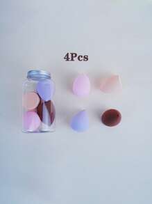 50 Pcs Large Random Color & Shape Makeup Sponge Sponges, Suitable For Powder, Cream, Liquid Cosmetics Application, Convenient For Travel, Touch-Up, Reusable, Fit All Skin Types, Great For Daily Makeup, Travel, Date, Sunscreen Application, Essential For Women, Ideal Gift For Christmas,Makeup,Cheap,Room Decor,Vanity,Travel,Bedroom,Makeup Accessories,Puff,Makeup Blender,Powder Puff,Makeup Sponge