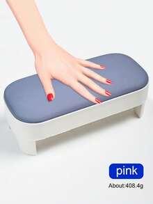 新款便携式真皮手枕，俄罗斯PU皮革美甲沙龙专用手枕，可拆卸腕托美甲工具，美甲师使用舒适 - 彩色 - 查看 13