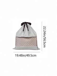 Suede Dust Bags For Luxury Bags, See-Through Closure Dust Cover, Moisture-Proof Packing Organizer - Multicolor - View 11