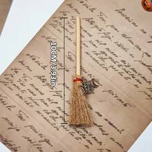 Cute Mini Broom, Car Hanging Decor, Halloween Pendant, Desktop Decoration