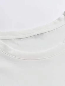 Camiseta con estampado de montaña y ola blanca para hombres con letras de pasajero y gráfico de carretera escénica - Degradado multicolor (verde/rojo/rosa/beige/gris/negro/dorado/azul/morado) - Camiseta de manga corta de cuello redondo de verano para aventura al aire libre y viaje casual - Blanco - Ver 3