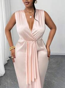 夏季女士连衣裙 女士粉色连衣裙 - 淺粉色 - 查看 6