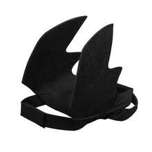 Ailes en feutre pour animaux de compagnie pour Halloween, costumes de chauves-souris créatifs pour chats, petits chiens et chiens. Accessoires et vêtements amusants pour la fête de transformation des animaux de compagnie. Fournitures pour animaux de compagnie - Multicolore - Voir 3