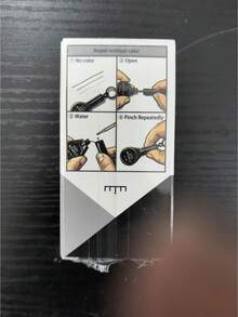 BUCICE Lápiz de cejas de microblading, regla auxiliar de bordado de cejas para posicionar la línea de dibujo - Multicolor - Ver 7