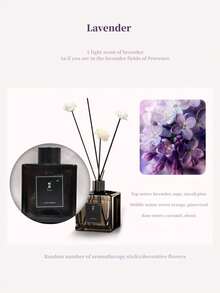 1pc 50ML/200ML Large Capacity Fireless Aromatherapy/ Essential Oils,Fresh Air,Long-Lasting Fragrance,Suit For Aromatherapy Diffuser Humidifier Scented Candle ,Living Room, Study, Bedroom, Office, Bathroom, Hotel/Christmas Gift/Graduation Gift,No Fire Aromatherapy(Random Number Of Aromatherapy Sticks/Decorative Flowers/Decorative Balls) - Various Fragrances - View 14