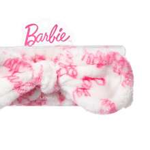 1pc MINISO Letter Print Hair Scrunchie - White | Official Collaboration! White, Minimalist And Refined, Letter Pattern, Recreating The Classic. - White - View 4