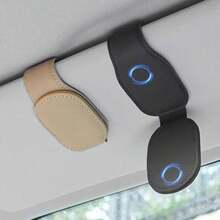 Clip multiusos para gafas de sol de coche, organizador de soporte para gafas, clip para visera, accesorios interiores del coche, clip magnético para gafas, clip para boletos de coche