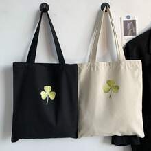 Women Top Handle Bags - [幸運草]黑色 - 查看 10