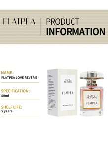 50毫升/1.7盎司女士费洛蒙“永恒之爱”香水 - 男士无法抗拒，香草、椰子和琥珀香调，日常香水，送给她的完美礼物