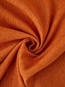 1pc Solid Color Waterproof Pet Sofa Cover, Anti-Scratch Sofa Slipcover, All Season Sofa Protector, Furniture Cover Towel For Bedroom, Office, Living Room, Home Decor - Orange - View 2