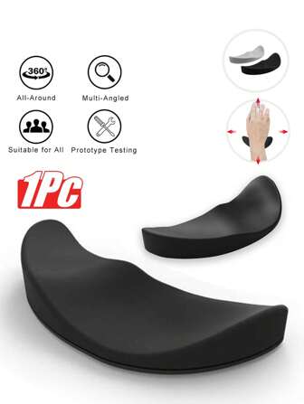 Ergonomic Mouse Wrist Rest Pad - Carpal Tunnel Relief & Pain Relief, Smooth Glide Surface, Memory Foam Cushion For Office Computer/Laptop, Anti-Slip Base Mouse Pad For Long-Time Typing/Gaming
