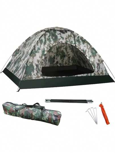 Tiendas Casa Campaña 3 Personas/gran Espacio /fácil Instalar casa de acampar