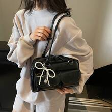 Women Shoulder Bags - 銀色 - 查看 4