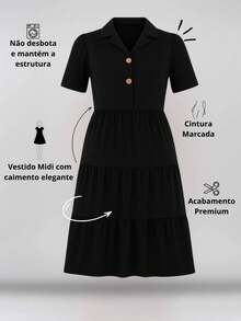 Milimetrica Women Long Dresses - Negro - View 6