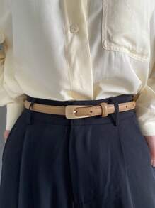 1/2/3/4/5pcs Dignified Vintage Multi-Color Belts, Brown Small Leather Belts, Vintage Black To Match Jeans Skirts, Versatile Camel Color Belt For Women Casual, Business, Boyfriend Husband Father Dad Men Gift, Daily Wear, Fashion, Teen, Outdoor, Vacation, Athletic, Travel, Street, Boho, Vintage Fall, Autumn, Halloween Autumn-Winter Accessories,Suitable For Teens, Youth,Men,Casual, Outdoor, Athletic, Vacation, Graduation Gifts, Birthday, Daily Wear