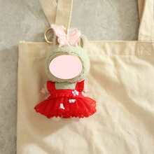 [Clothes Only] Clothes Suitable For 17cm Generation 1, 2, 3 Dolls, Party Doll Dress, Red Tulle Skirt Outfit