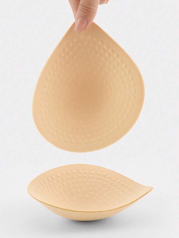 Soft Bra Pads, Removable Sewn-In Cups For Women Sports Bras Or Swimwear Lining, A/B/C/D Cup, Nude Color