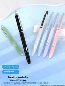Stylus Protective Cover Tablet Touch Pencil Case Pen Sleeve For Samsung Galaxy Tab S7/S8/S9 Plus S10 Ultra - Multicolor - View 4