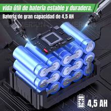2100 N.m Llave De 3/4 Impacto Inalámbrica Electrica 2batería,Herramientas domésticas,Llave eléctrica,Llave eléctrica doméstica,Llave de tubo - Verde - Ver 4