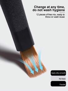Beautizon Nailartlab Bộ cọ vẽ móng đa năng 13 món, thiết kế tối giản, thích hợp để vẽ móng/tạo hiệu ứng chuyển màu/vẽ đường kẻ, đầu cọ có thể thay thế, dụng cụ làm móng DIY - Bao gồm giá đỡ cọ, thích hợp cho tiệm nail và phụ kiện chăm sóc móng tại nhà. - Nhiều màu - Xem 6