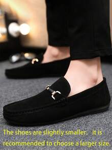 2025 男士乐福鞋经典时尚舒适正式一脚蹬驾车鞋，百搭莫卡辛鞋（如果您脚宽，请订购大一码）