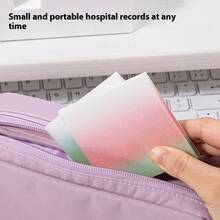 50 hojas de notas adhesivas transparentes y a prueba de agua con brillo - Almohadillas de memorándum cuadradas de PET de colores para la escuela, la oficina y la organización del hogar