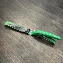1 件碳钢草坪剪，符合人体工程学设计，高精度园艺剪，无需动力，现代耐用手动草剪 | 草坪剪刀，适用于家庭园艺、草坪修剪、树篱修剪和庭院维护工具 - 彩色 - 查看 5
