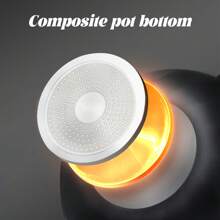 ABKOK ABKOK 1pc/3pcs Aluminum Frying Pan Set (18cm/24cm/28cm Shallow Frypan) (20cm/24cm/28cm Deep Skillet) - Lightweight & Fast Heating, Choose Single Or Trio Pack, Single Pans And Cookware Sets Are Sold Individually, Family Dinner Supplies, Party Supplies