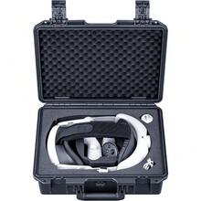 防水ハードケース Meta Quest 3S/Quest 3 (クエスト3S/クエスト3) VR とKIWI バッテリーヘッドストラップに適用 防水耐衝撃【ケースのみ】 - デフォルト - チェックする 1