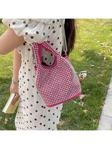 Women Tote Bags - 灰色 - 查看 5