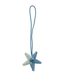 Accesorio de bolso de verano hecho a mano con bordado de cuentas con motivos de vida marina, concha, tortuga marina, estrella de mar con strass de lujo, accesorios para el coche para mujeres, cuentas, cuentas incrustadas, cuentas hechas a mano para uñas - Multicolor - Ver 12