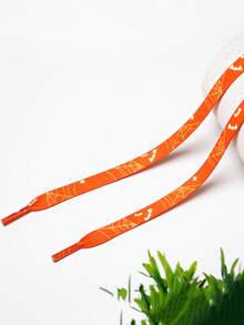 Halloween Personalized Sports Sneakers Decorative Shoelaces, Fashion Halloween Decorative Shoe Accessories Polyester Woven Flat Shoelaces. - Multicolor - View 27