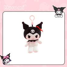 Sanrio 1Pc Sanrio Hello Kitty Cute Cartoon Portable Coin Purse, High-End Plush Mini Storage, White Key Bag,Boho Vibes, Cartoon Zipper Coin Purse, Little Girl Handheld Waterproof Coin Case For Earphones, Keys