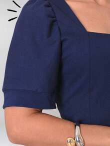 Milimetrica Women Dresses - Navy Blue - View 5