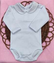 Maternity Leave Knitted Baby Jumpsuit - Pink - View 3