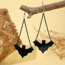 Halloween Earrings Scary Funny Skull Spider Pumpkin Ghost Black Cat Halloween Stud Earrings Jewelry