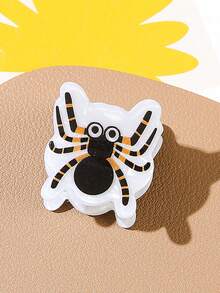 1/4 pièces Accessoires polyvalents pour cheveux d'Halloween, mignons mini-clips à cheveux en acrylique en forme de chat, araignée, citrouille, fantôme. Convient pour les fêtes, le port quotidien, un beau cadeau pour les filles et les amies. Clips à griffes mode pour femmes, pinces à cheveux élégantes, accessoires de festival d'automne - Multicolore - Voir 5