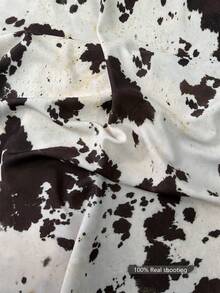 YROOE 女装春夏新款时尚休闲简约百搭动物印花松紧腰半身裙 - 彩色 - 查看 5