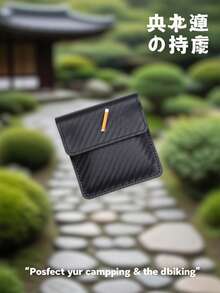 1/2/3/4个装旅行烟灰缸，户外便携式可重复使用烟灰缸袋，防火迷你烟灰缸，适合旅行或日常使用（黑/白），万圣节特惠 - 彩色 - 查看 8