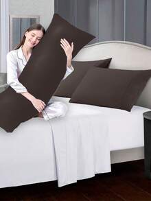 Special Combo 1 Xuxão Pillowcase + Premium Percal Flex Pillowcases 1.40X0.40cm - XS - Rỉ Nâu - Xem 5