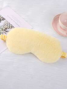 Maschera per gli occhi in colore unito e in morbido pile, comoda copertura per gli occhi per casa, riposo, viaggio, lavoro, maschera per il sonno che blocca la luce, adatta per autunno/inverno, scuola, ritorno a scuola, viaggio, elementi essenziali per il viaggio, elementi essenziali per la casa, maschera per gli occhi, maschera per il sonno