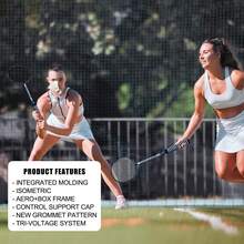 Badminton Racket Set With 2 Rackets, 3 Plastic Shuttlecocks, And 1 Badminton Bag - Perfect For Beginners And Outdoor Games - Black Pair - With 3 Plastic Shuttlecocks - View 10